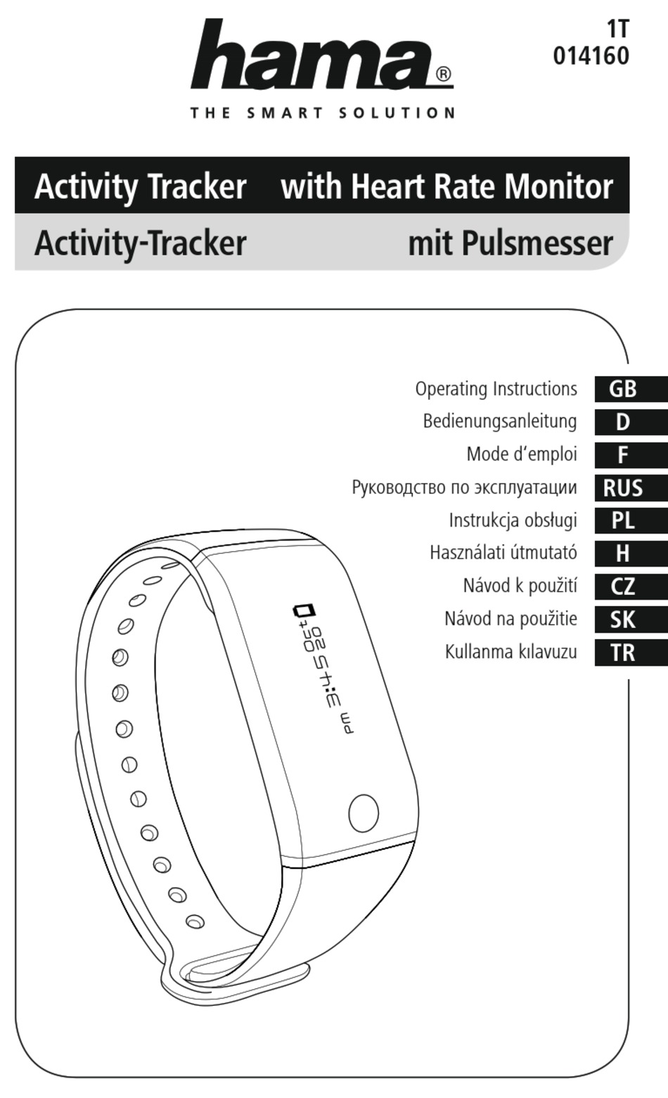 User manual Hama Fit Track 1900 (English - 116 pages)