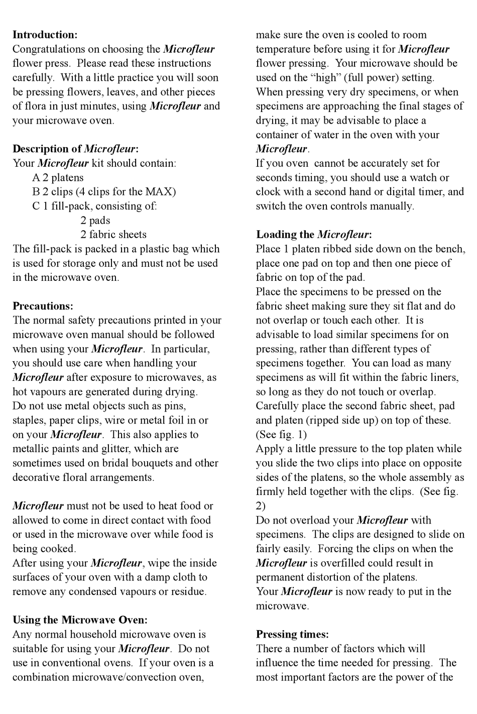 MICROFLEUR MANUAL Pdf Download ManualsLib