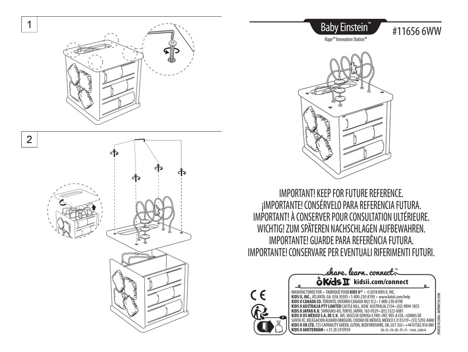 BABY EINSTEIN HAPE INNOVATION STATION INSTRUCTIONS Pdf Download