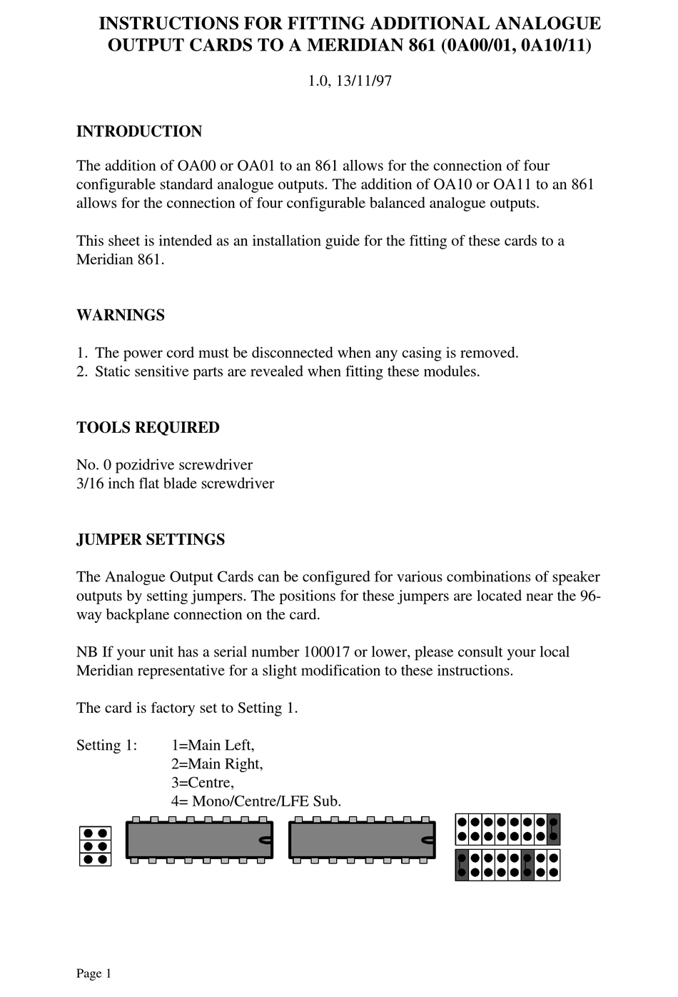 MERIDIAN 861 INSTRUCTIONS Pdf Download | ManualsLib