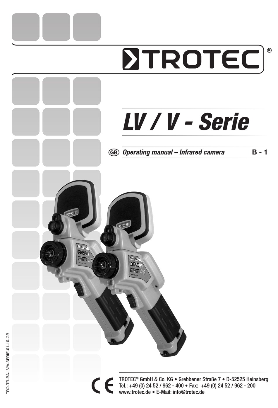 TROTEC LV SERIES OPERATING MANUAL Pdf Download | ManualsLib