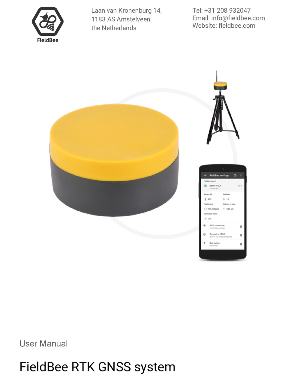 FIELDBEE RTK USER MANUAL Pdf Download ManualsLib