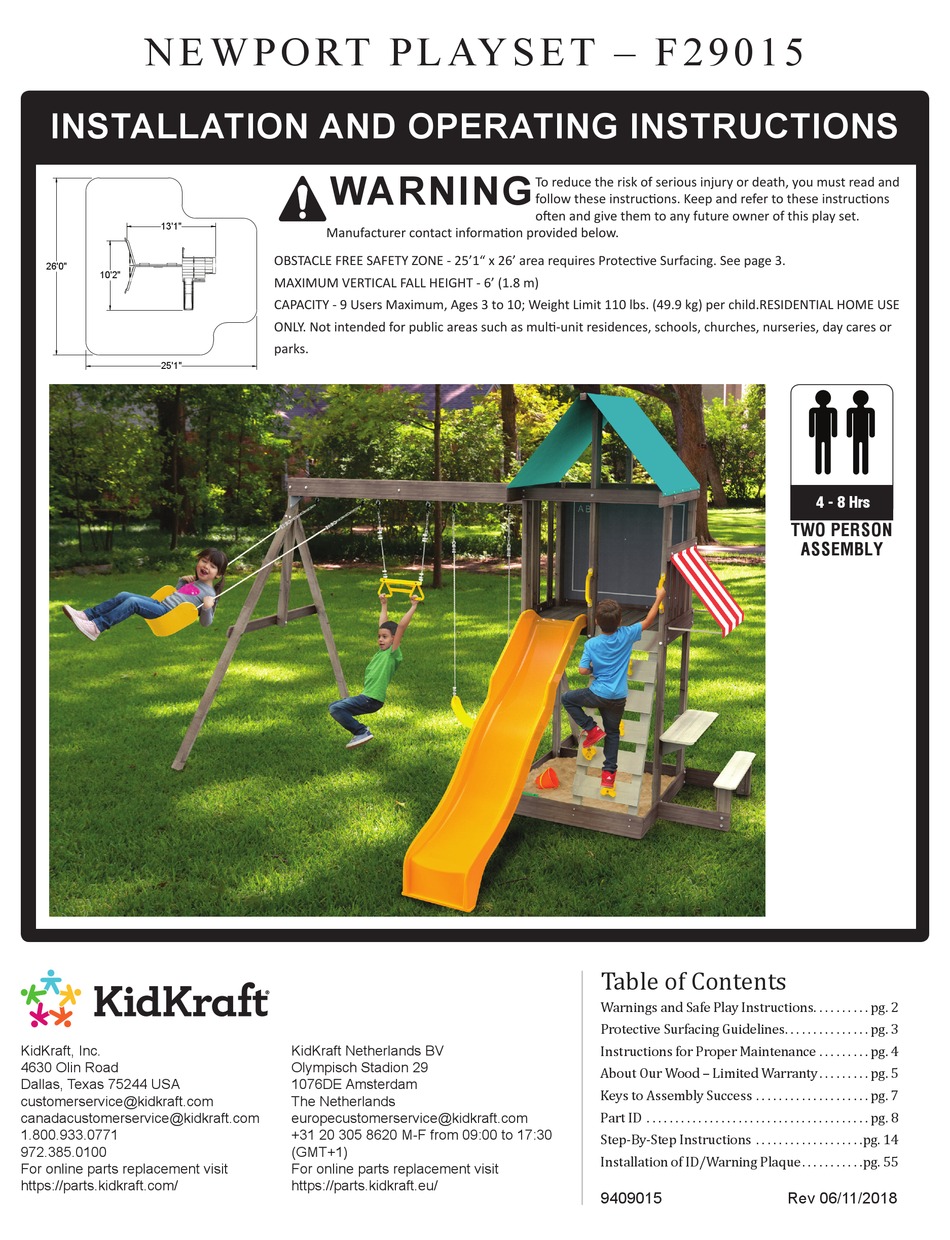 kidkraft newport playset