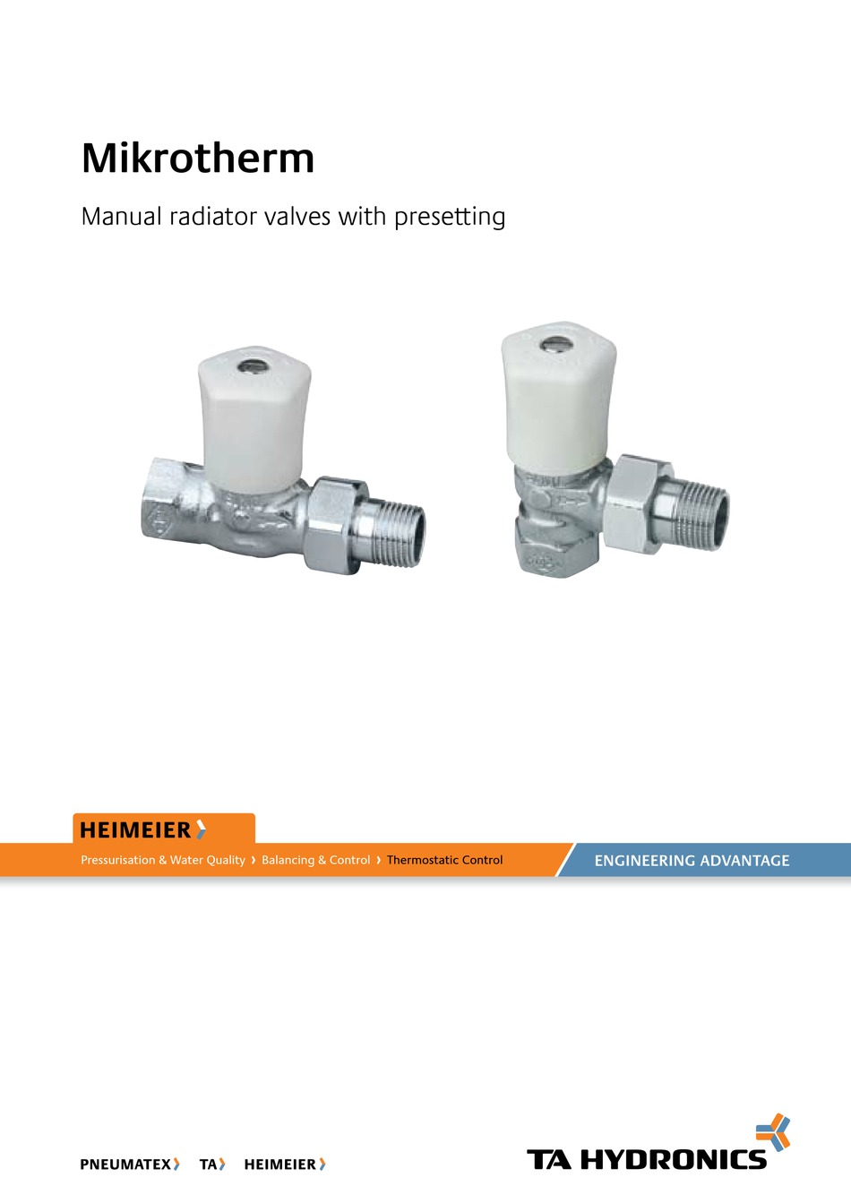HEIMEIER MIKROTHERM QUICK START MANUAL Pdf Download | ManualsLib