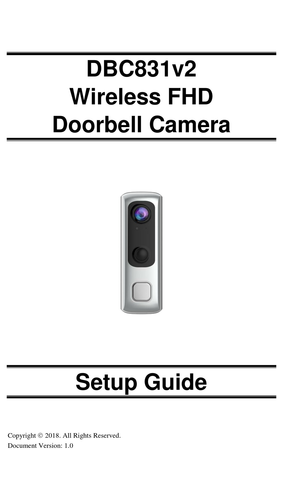 Sercomm hot sale doorbell camera