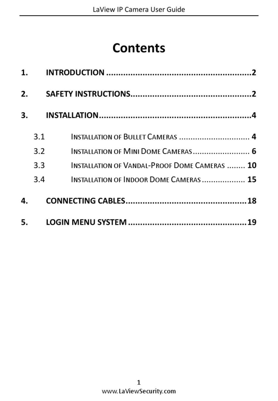 Laview best sale camera manual