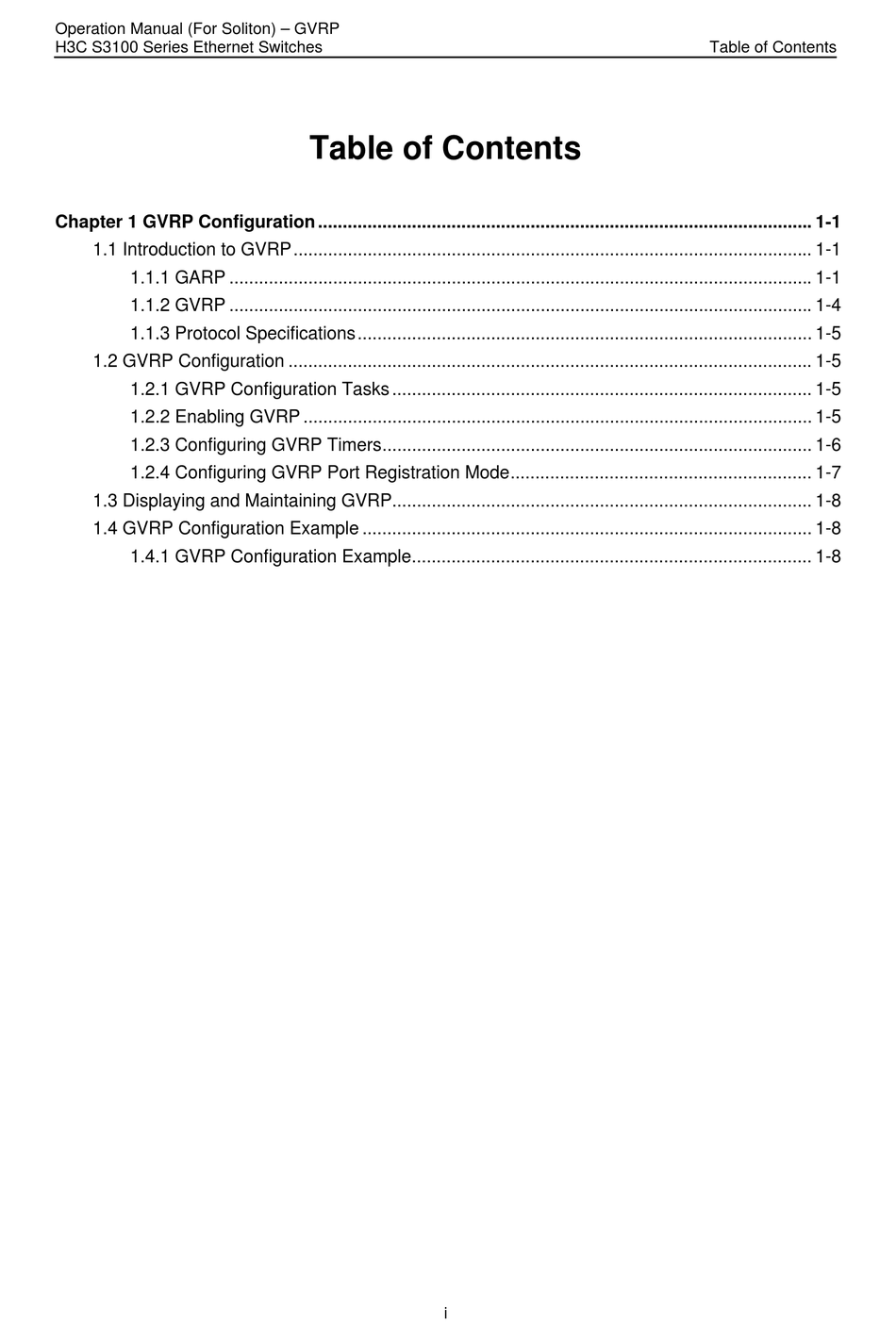 H3C S3100 SERIES OPERATION MANUAL Pdf Download | ManualsLib