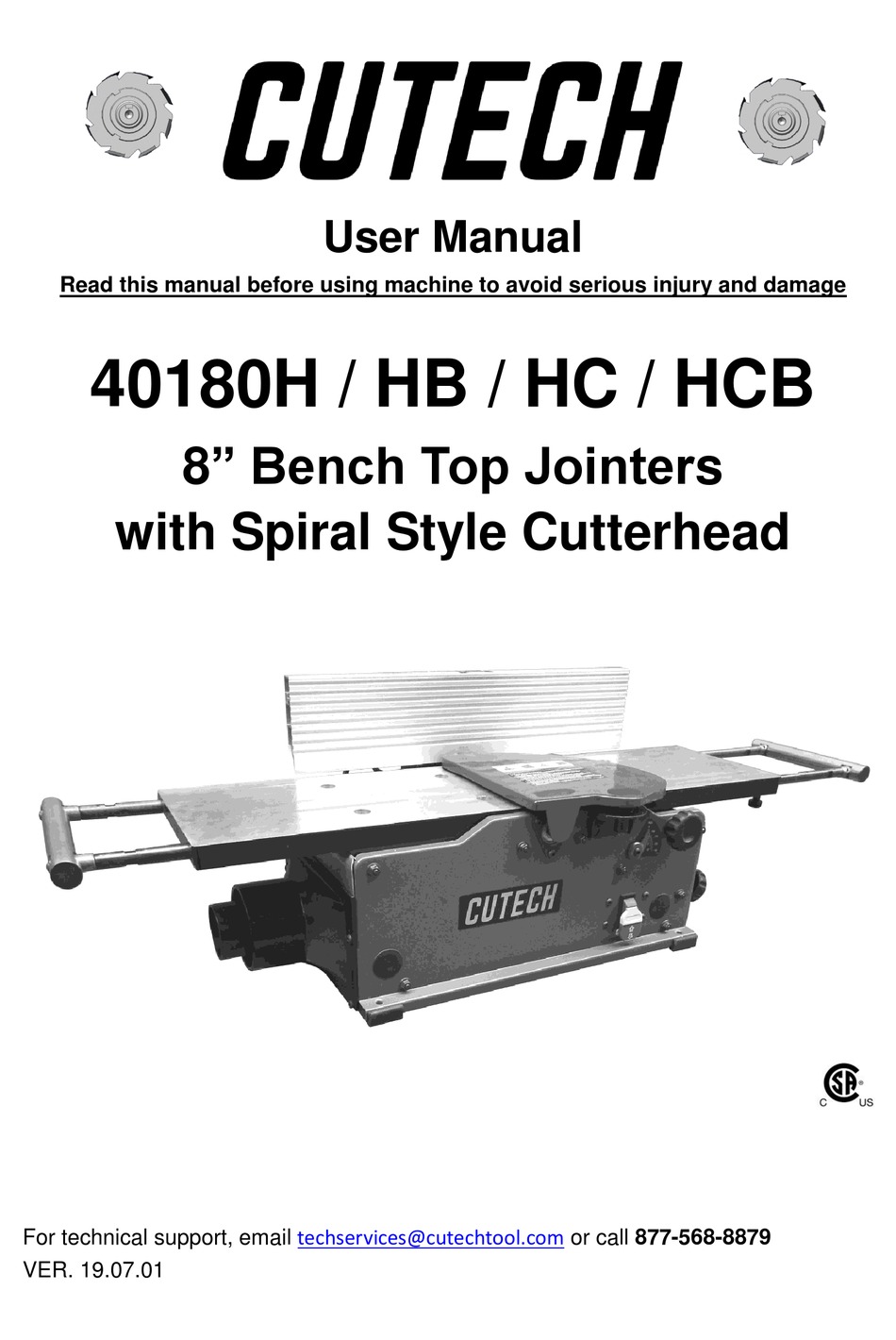 CUTECH 40180H USER MANUAL Pdf Download 