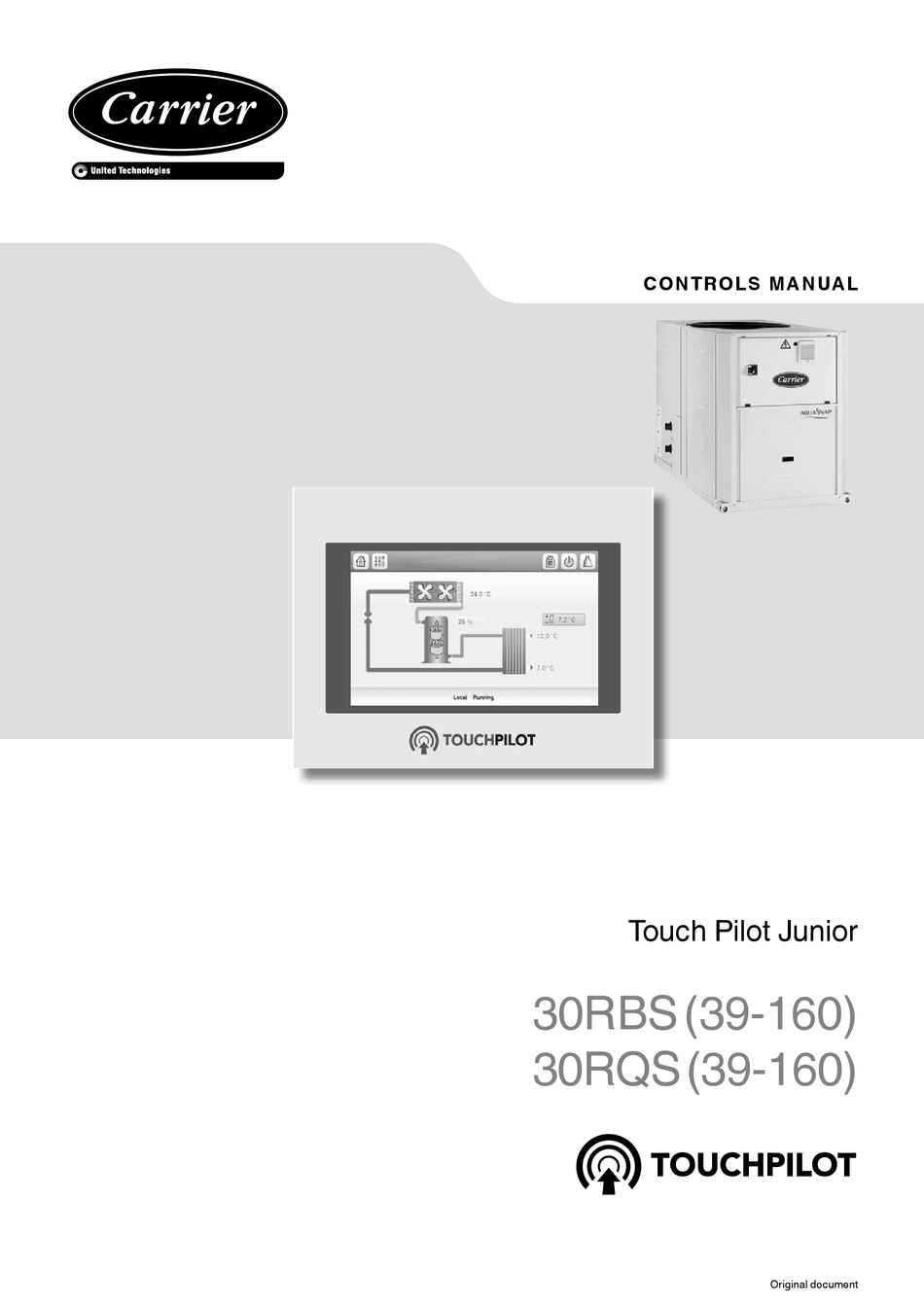 carrier-touch-pilot-junior-manual-pdf-download-manualslib