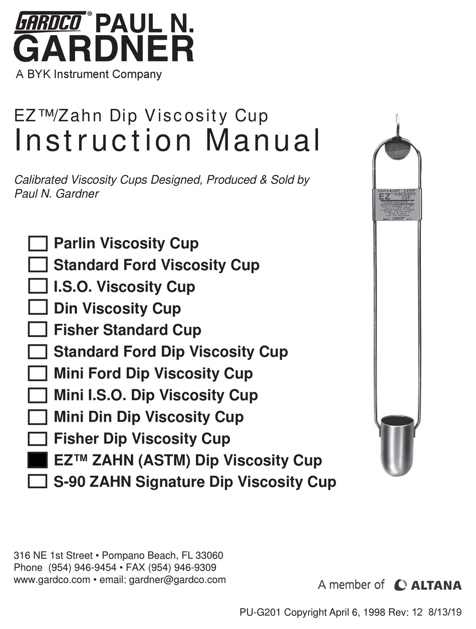 gardco-ez-zahn-dip-viscosity-cup-series-instruction-manual-pdf-download-manualslib