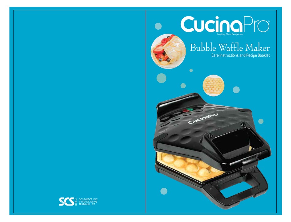 CUCINAPRO 1446 CARE INSTRUCTIONS AND RECIPE BOOKLET Pdf Download