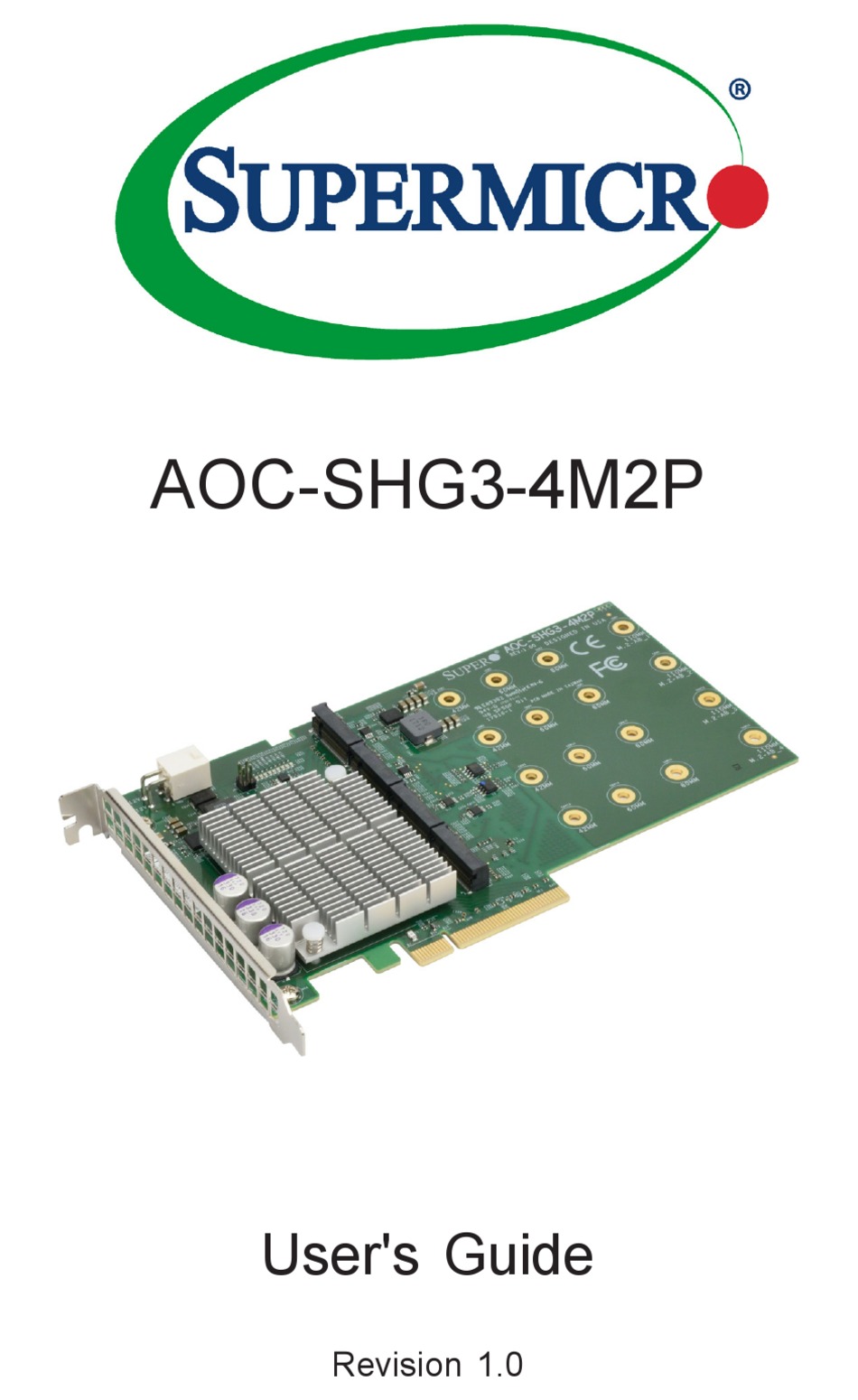 SUPERMICRO AOCSHG34M2P USER MANUAL Pdf Download ManualsLib