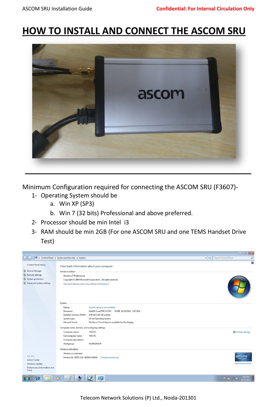 F3607 INSTALLATION MANUAL Pdf Download ManualsLib