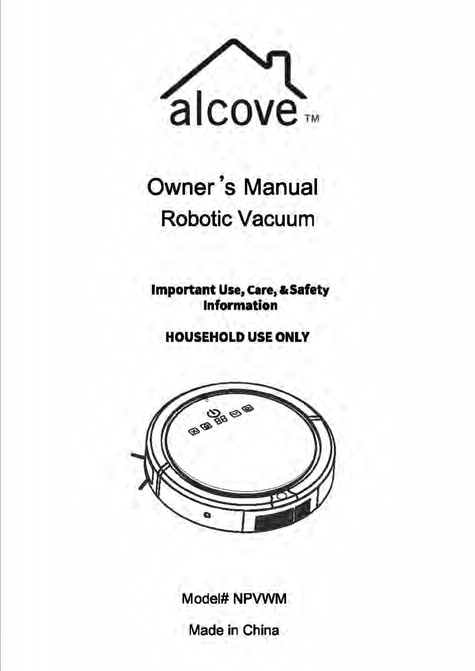 ALCOVE NPVWM OWNER'S MANUAL Pdf Download ManualsLib