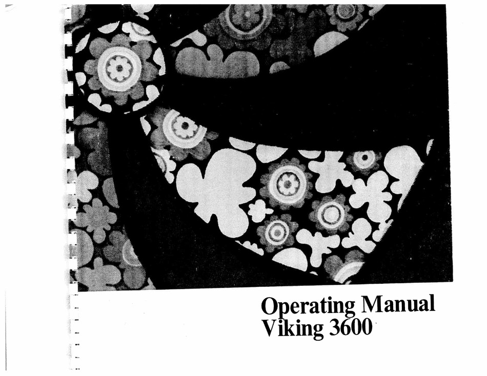 HUSQVARNA VIKING 3600 OPERATING MANUAL Pdf Download | ManualsLib