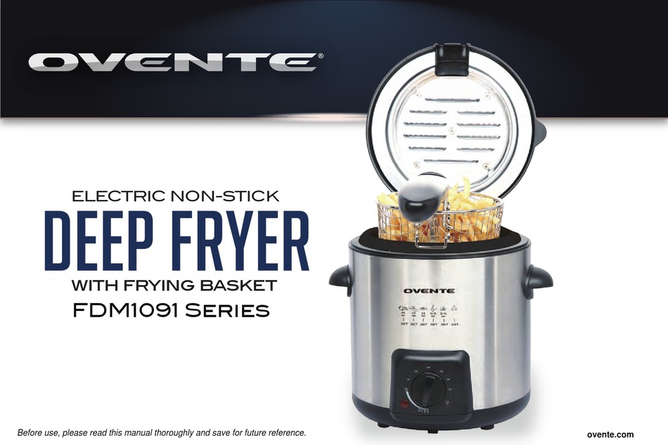 Ovente Air Fryer 3.2 Qt (FAD61302 Series)