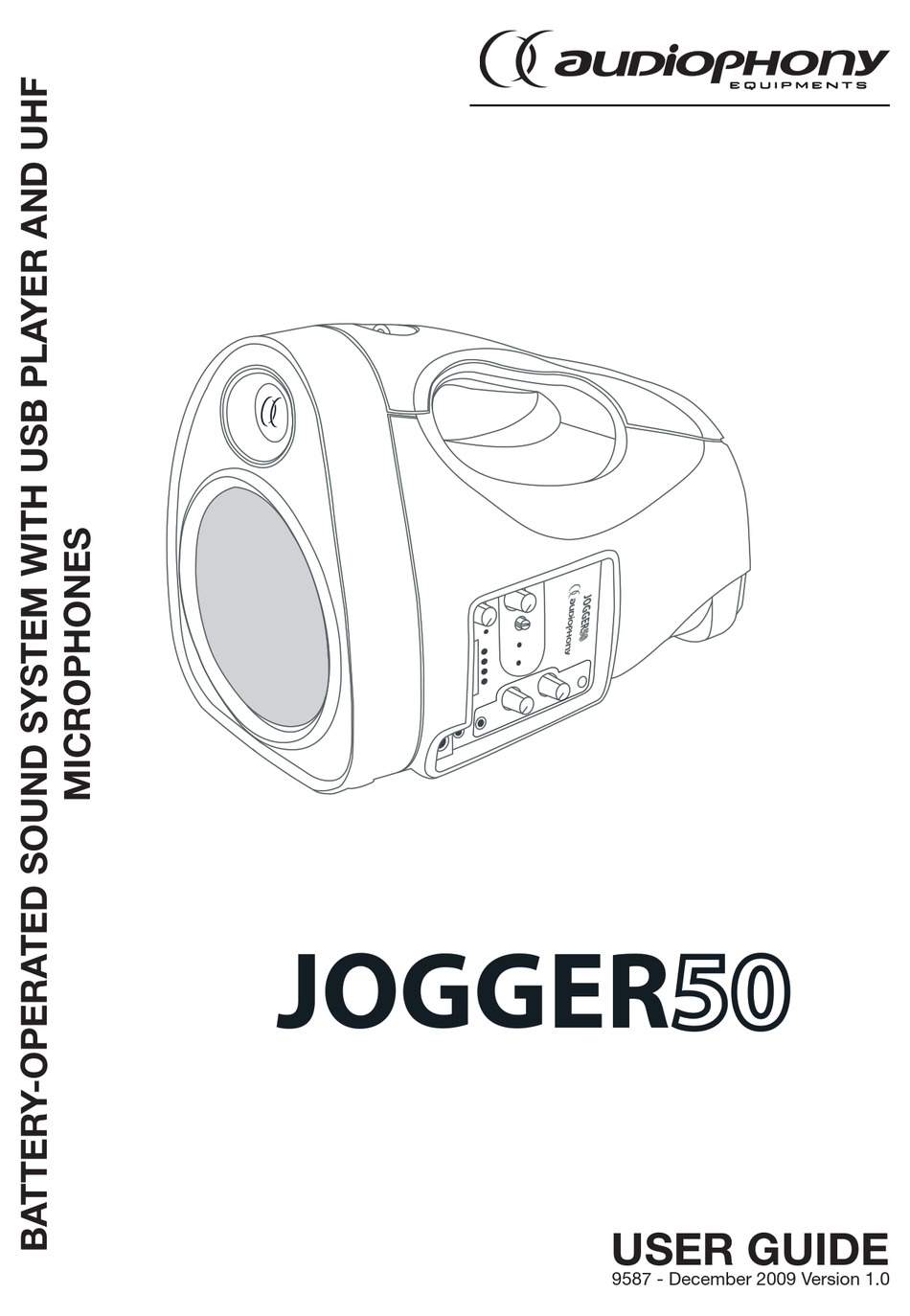 audiophony jogger 50