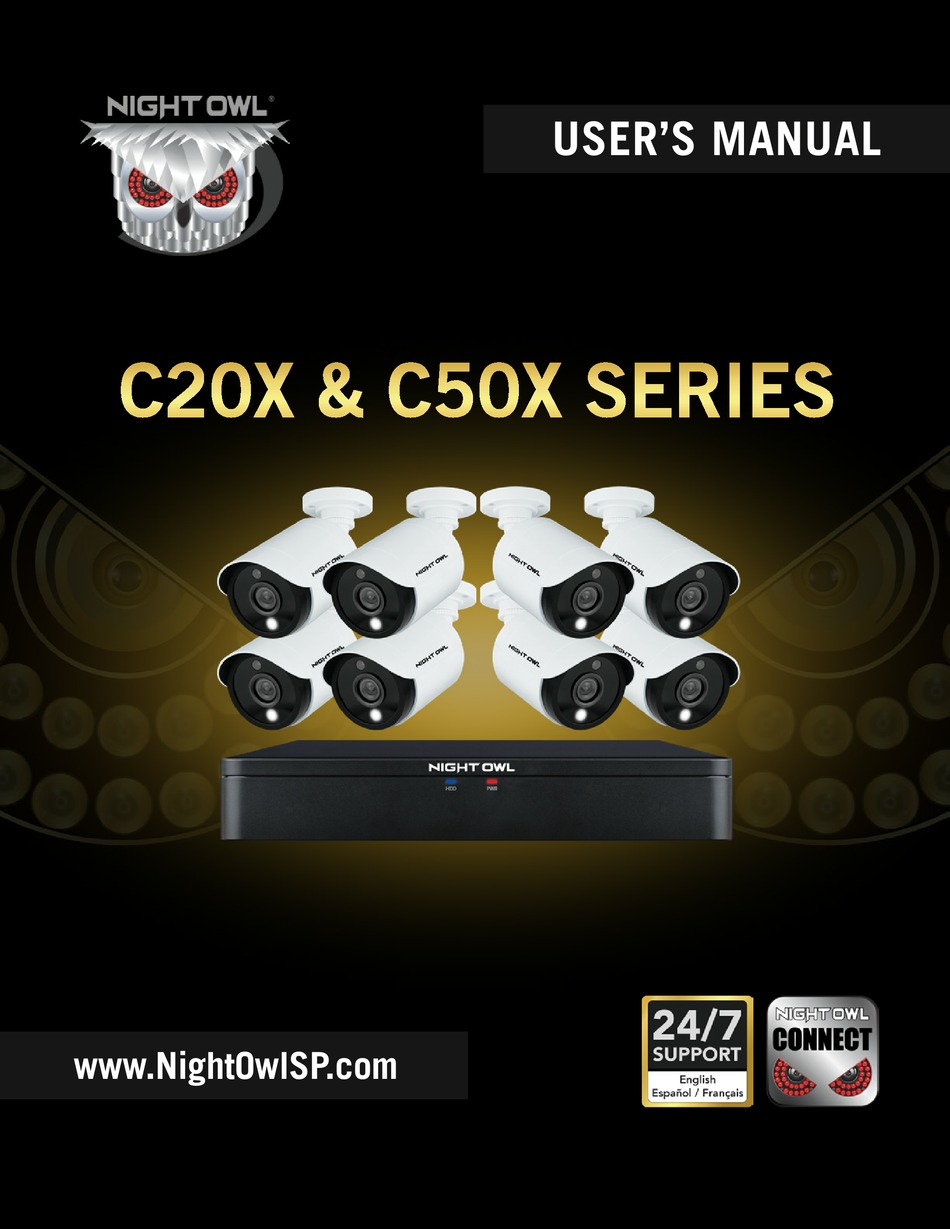 Night Owl C20x Series User Manual Pdf Download Manualslib