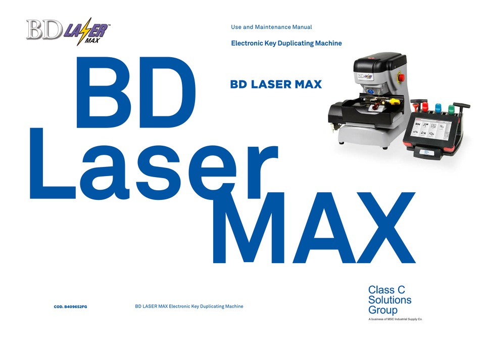 BD LASER MAX USE AND MAINTENANCE MANUAL Pdf Download ManualsLib