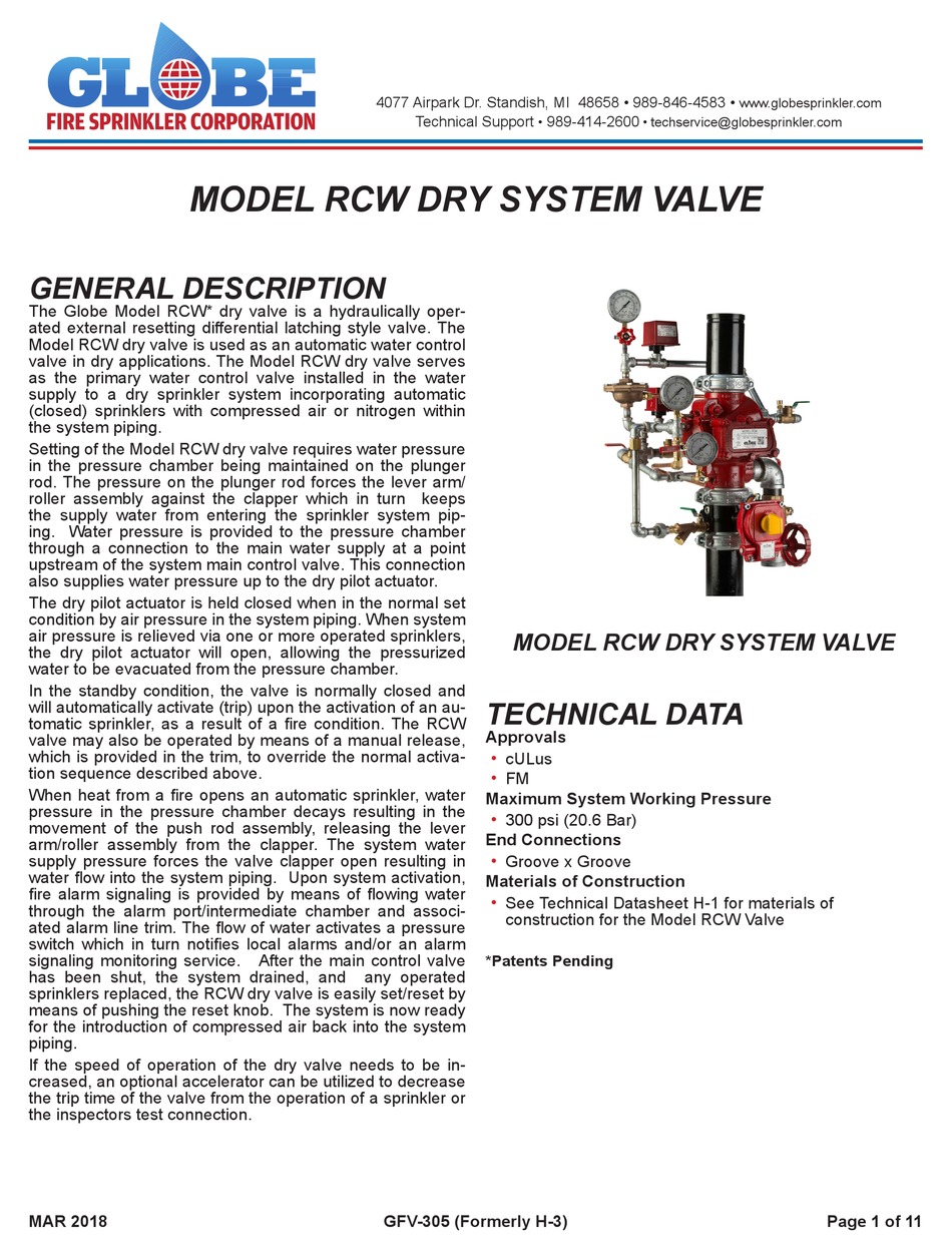 GLOBE RCW MANUAL Pdf Download ManualsLib