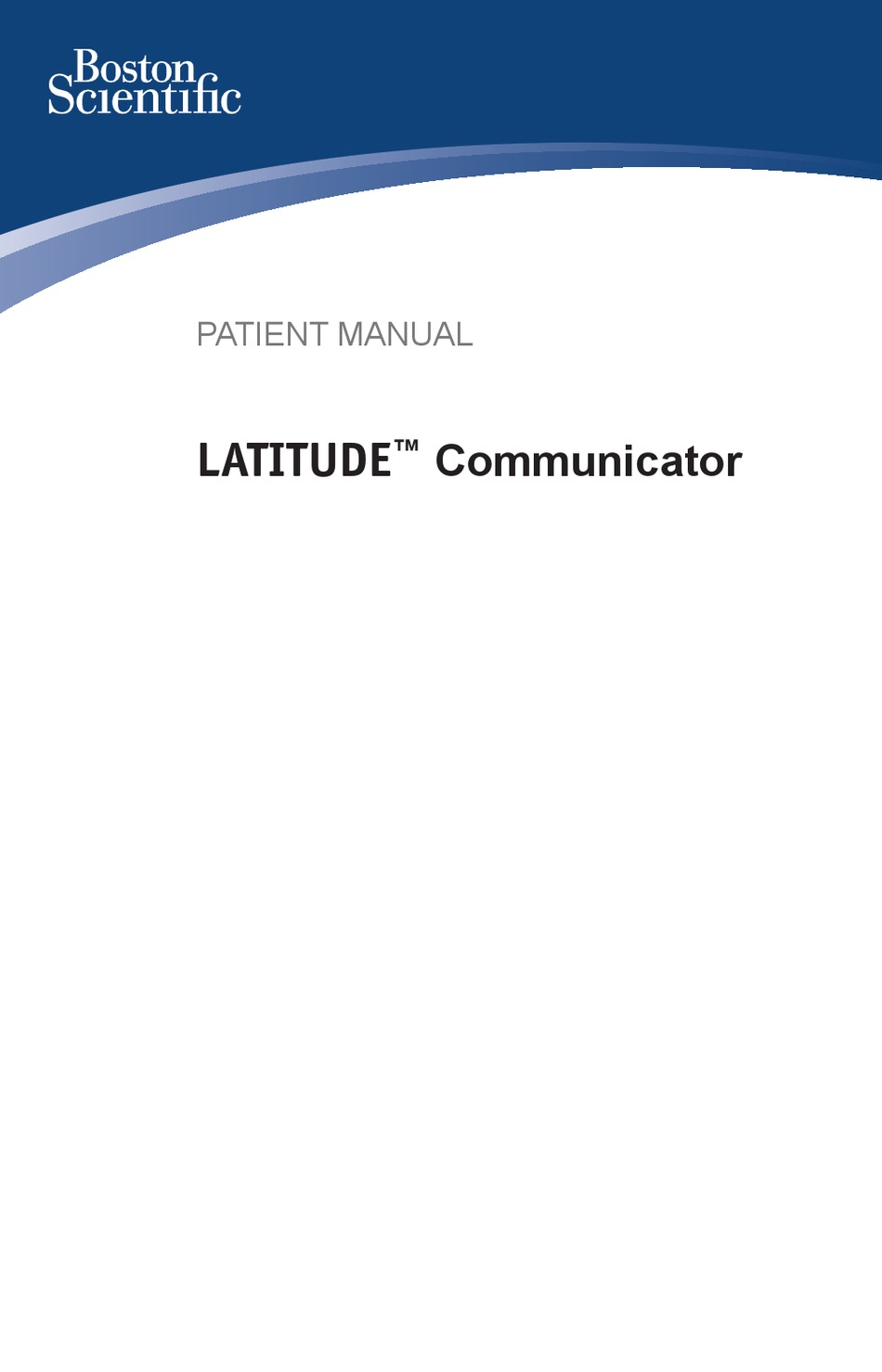 BOSTON SCIENTIFIC LATITUDE 6280 PATIENT MANUAL Pdf Download ManualsLib