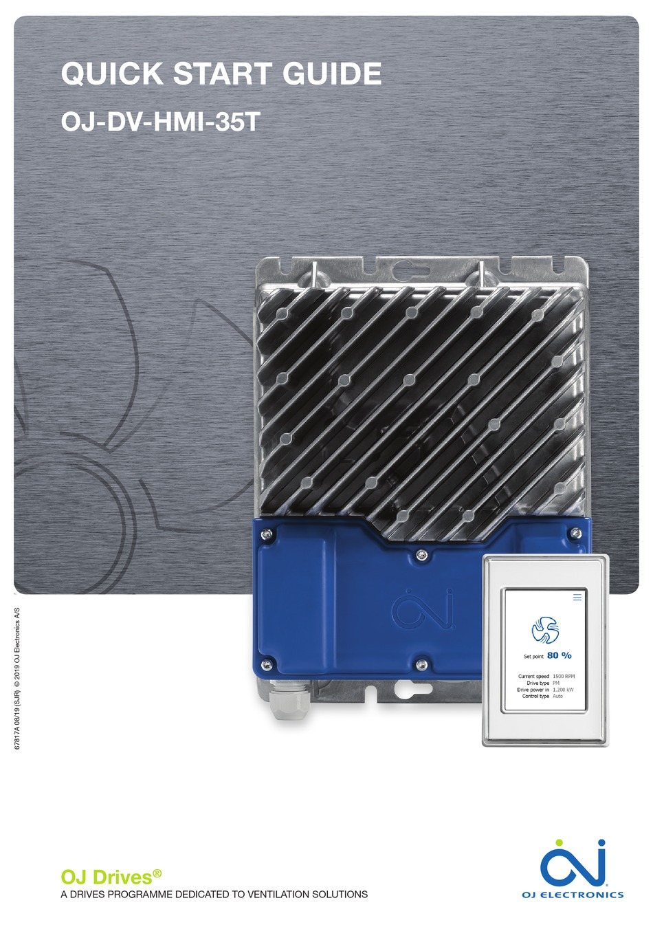 OJ ELECTRONICS OJ DRIVES OJDVHMI35T QUICK START MANUAL Pdf Download
