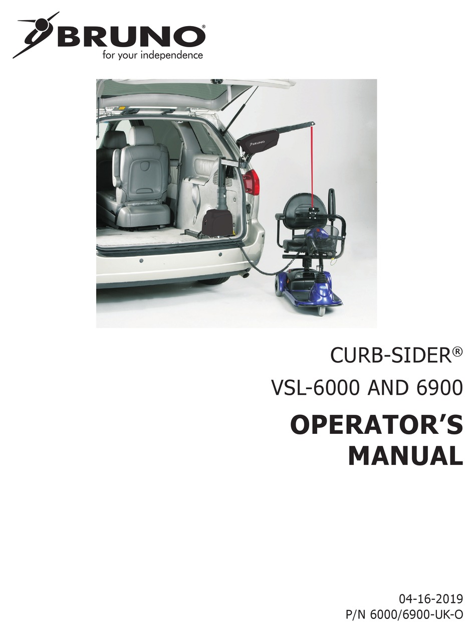 Bruno Vsl-6900 Manual
