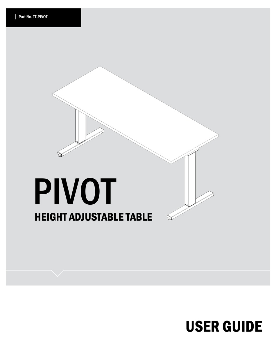 RSI SYSTEMS FURNITURE PIVOT USER MANUAL Pdf Download ManualsLib