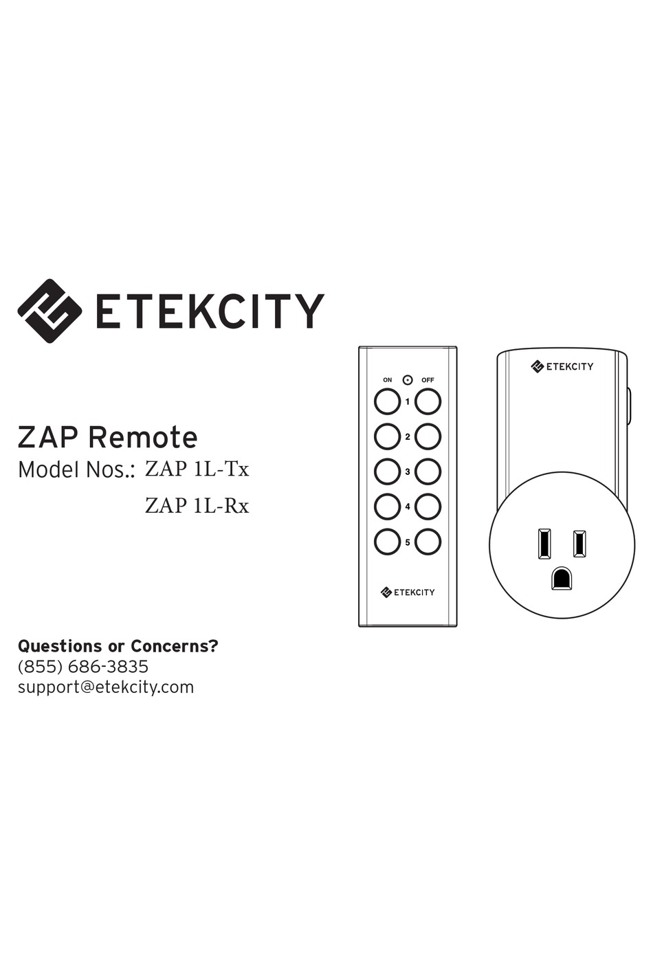 ETEKCITY ZAP SERIES MANUAL Pdf Download ManualsLib