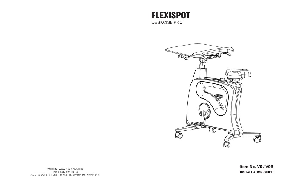 Flexispot desk bike cheap manual