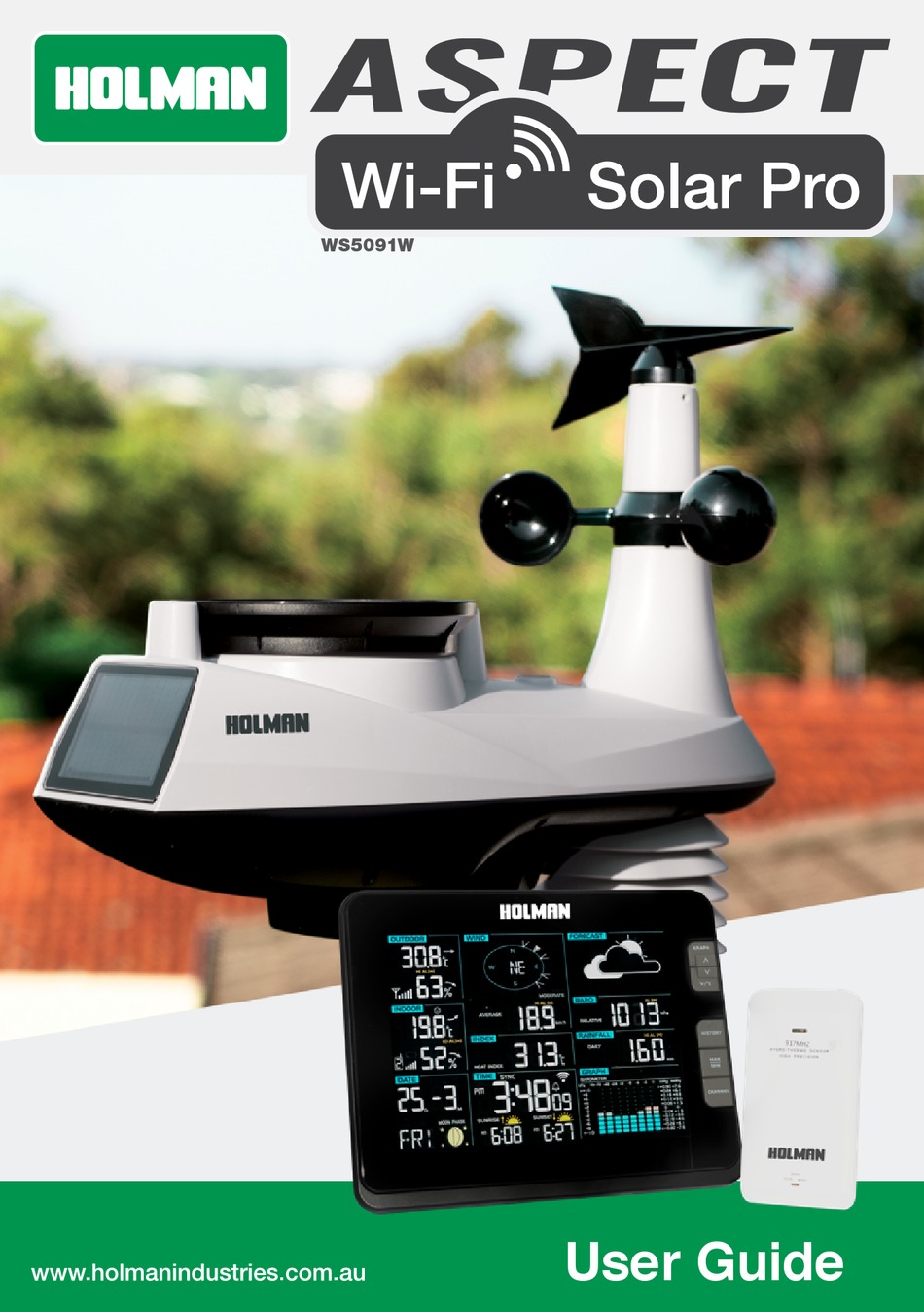 Aspect Wireless Data Centre Weather Station - Holman Industries