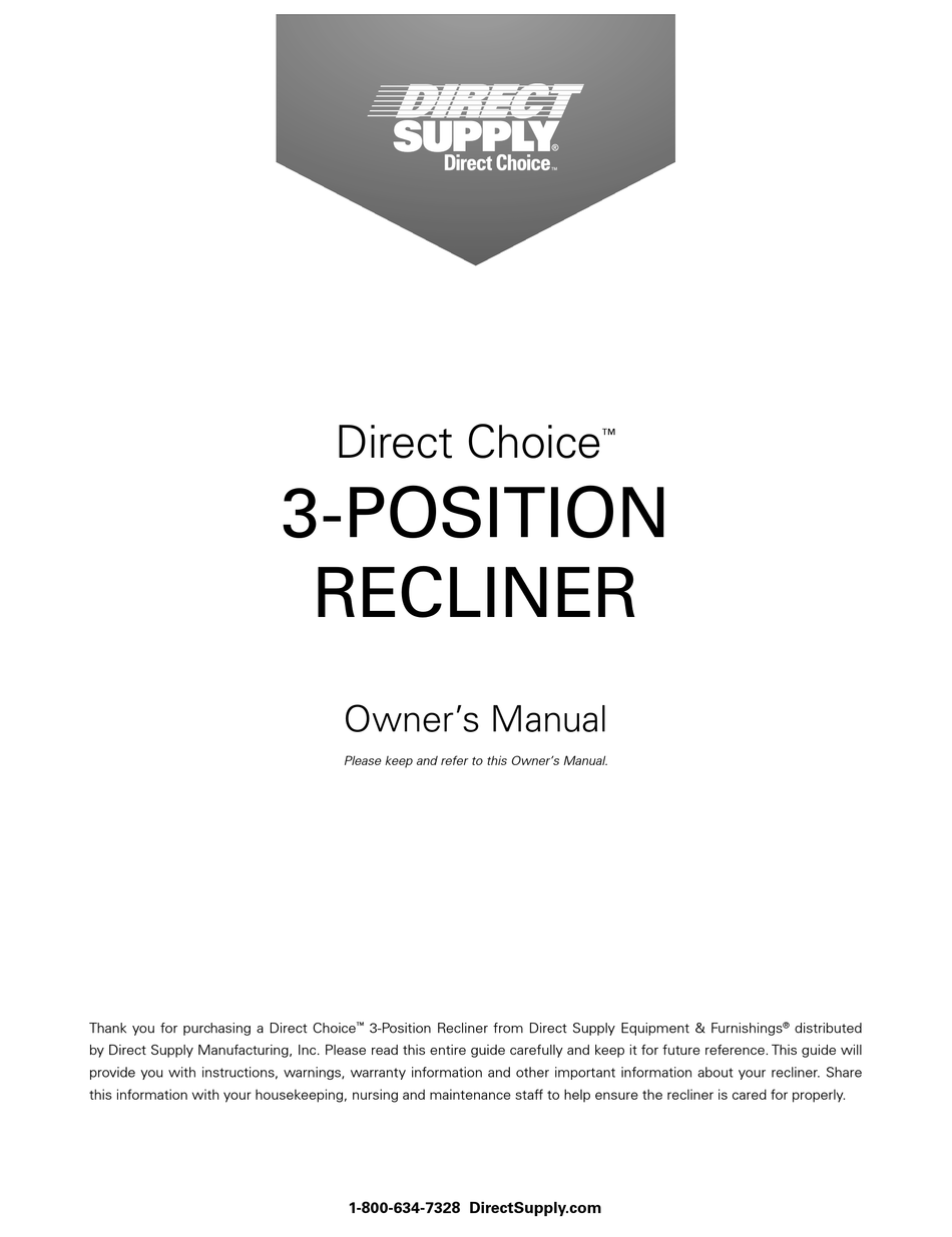 DIRECT SUPPLY DIRECT CHOICE OWNER