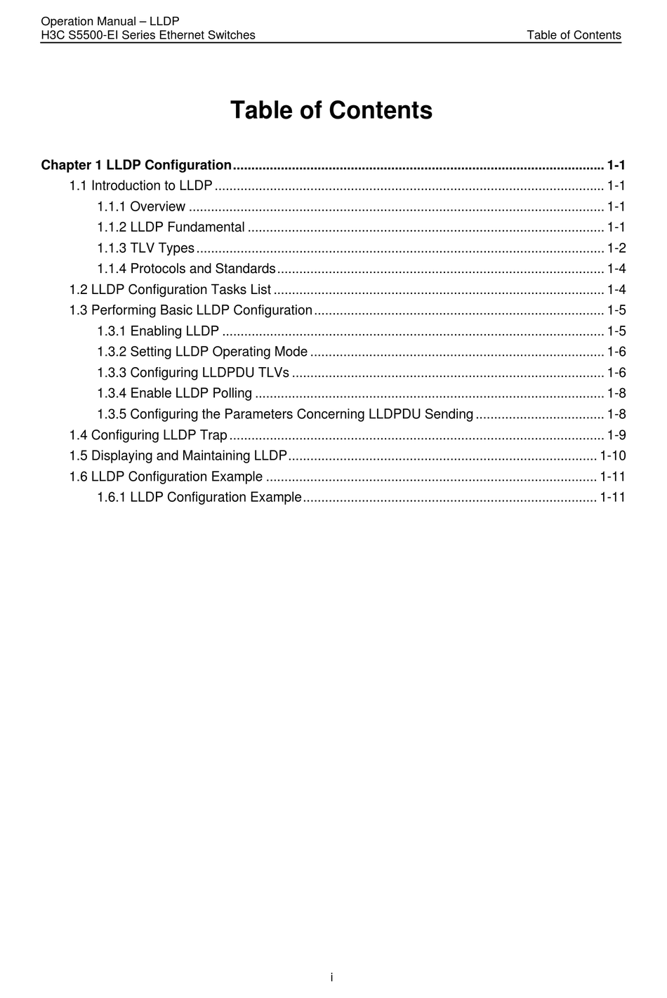 H3C S5500-EI SERIES OPERATION MANUAL Pdf Download | ManualsLib