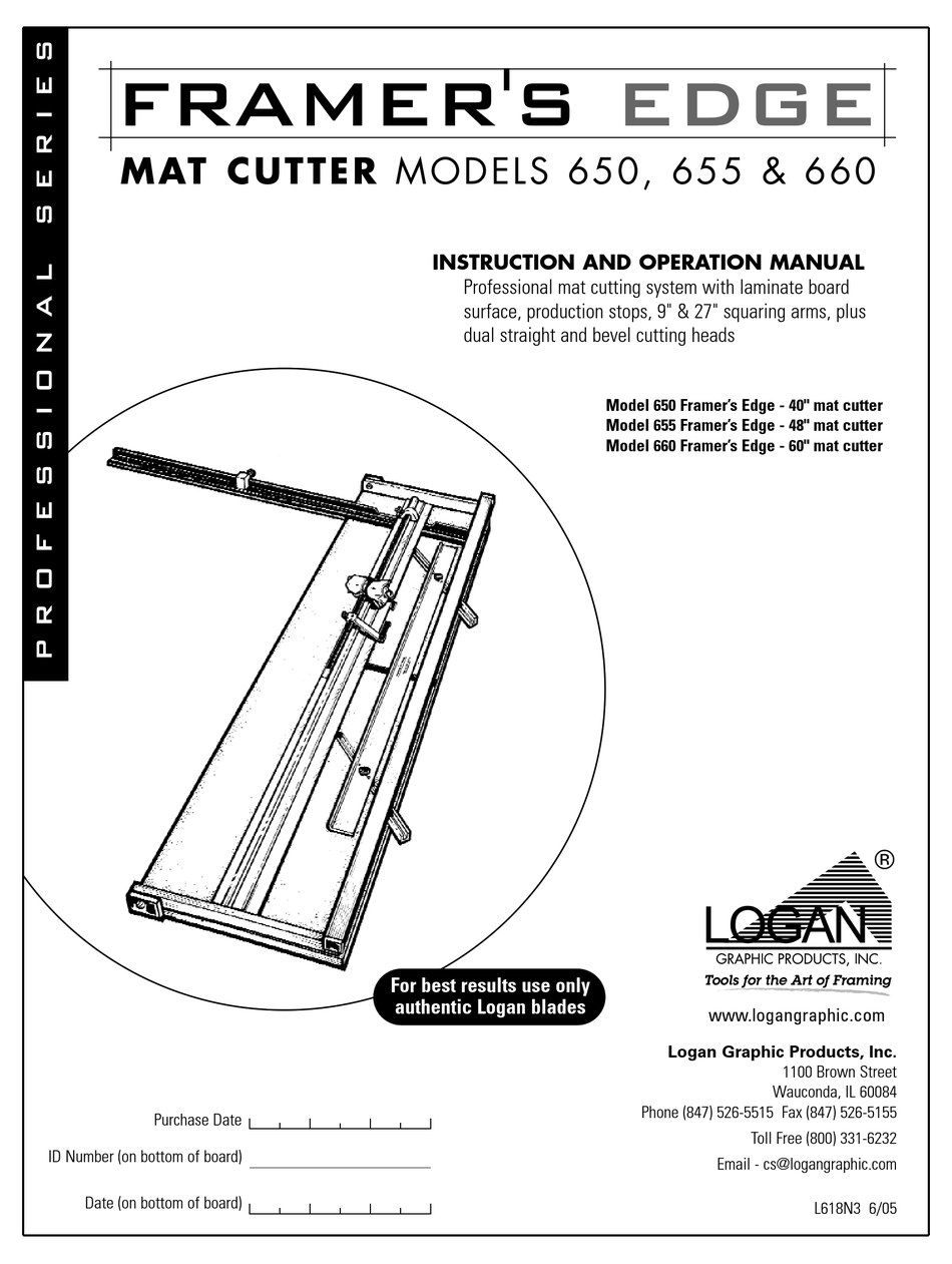 Buy Framer's Edge Elite 60 Professional Mat Cutter from Logan Graphics -  660-1 (660-1)
