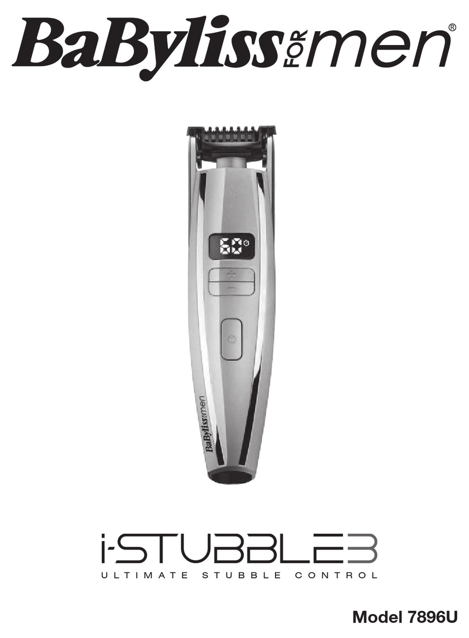 babyliss for men i stubble 3 beard trimmer 7896u