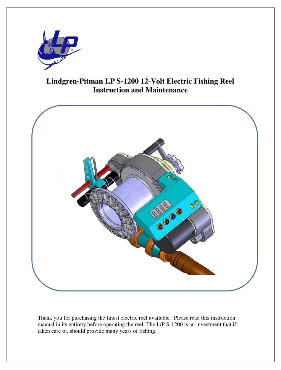 LINDGRENPITMAN LP S1200 INSTRUCTION AND MAINTENANCE Pdf Download