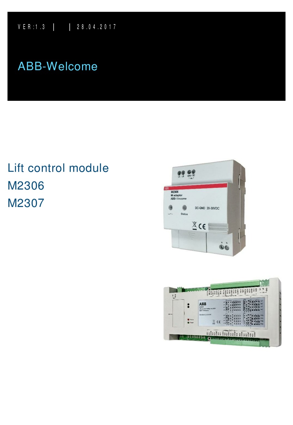 Abb M2306 Product Manual Pdf Download Manualslib