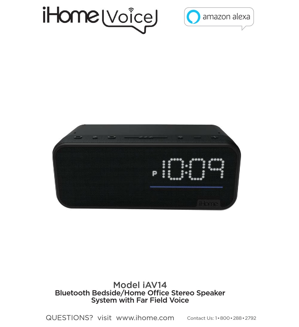 IHOME IAV14 QUICK START MANUAL Pdf Download ManualsLib