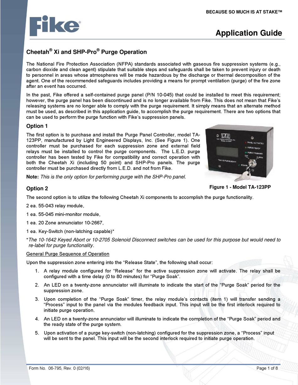 FIKE CHEETAH XI APPLICATION MANUAL Pdf Download ManualsLib