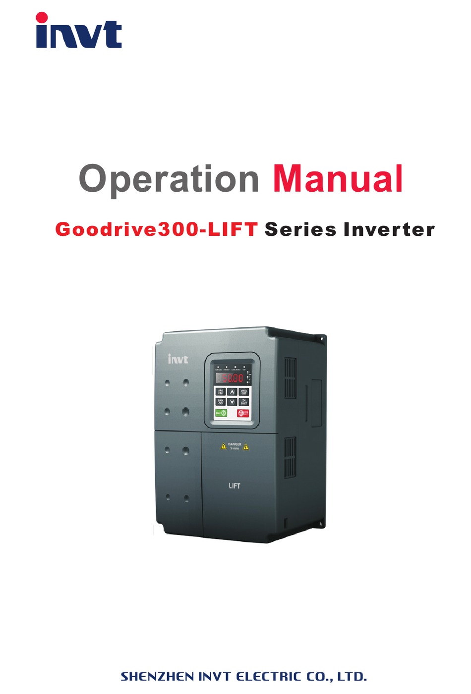 Invt Gd300l 1r5g S2 Operation Manual Pdf Download Manualslib