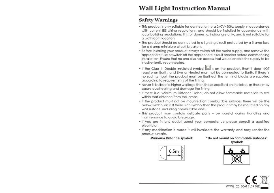ENDON WAYFAIR INSTRUCTION MANUAL Pdf Download ManualsLib