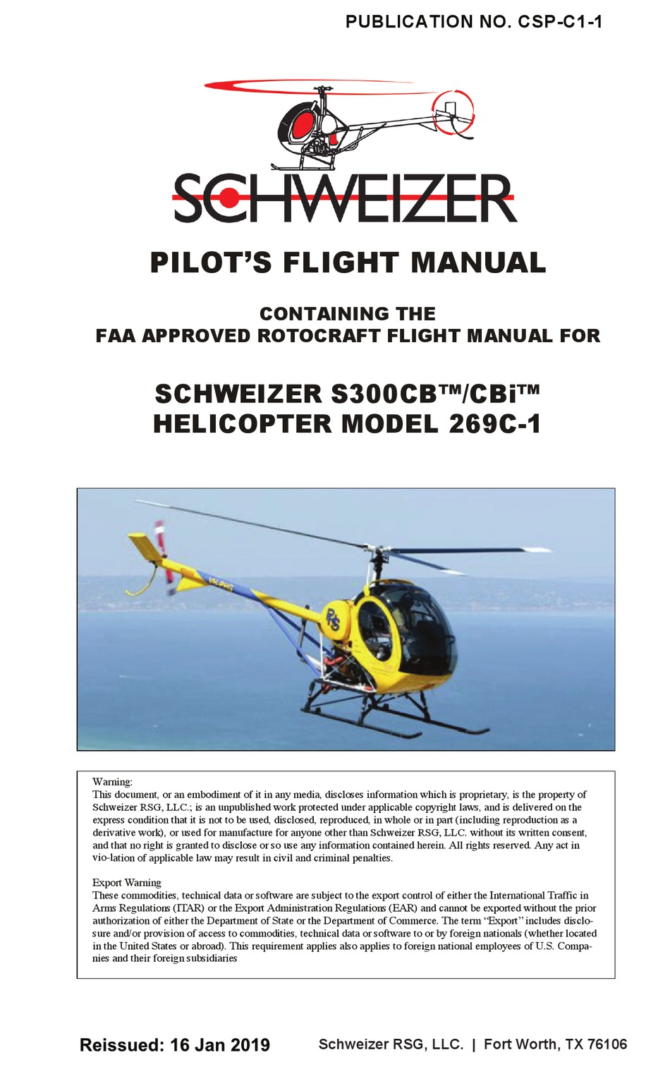 Schweizer 300 maintenance manual pdf