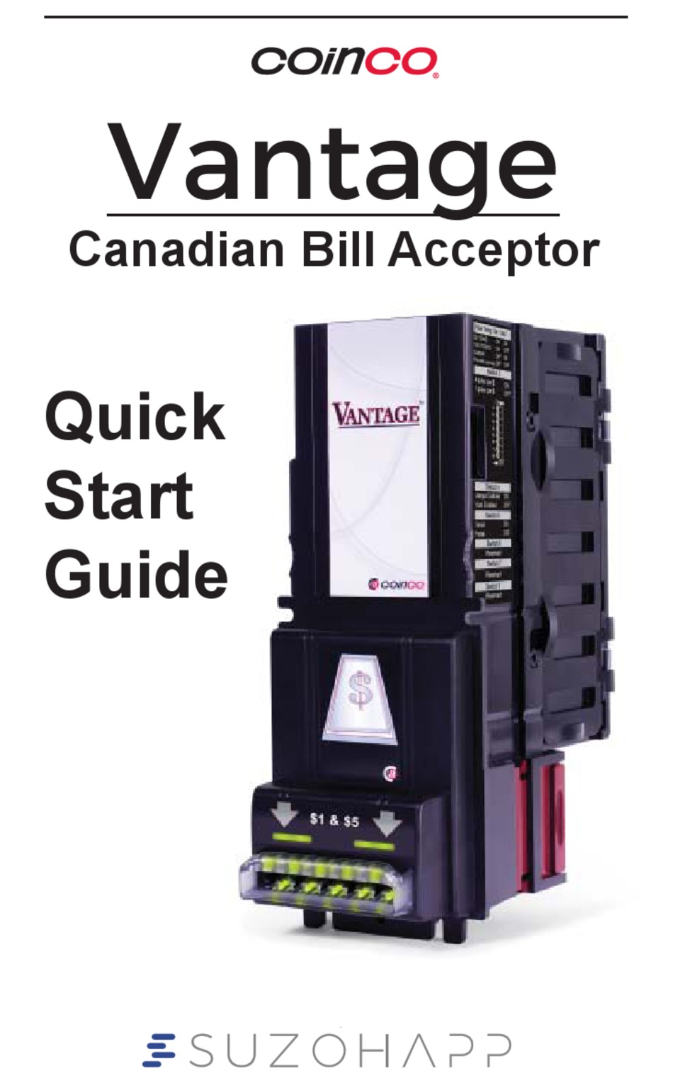 COINCO VANTAGE QUICK START MANUAL Pdf Download ManualsLib