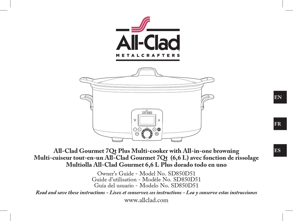 All-Clad Gourmet Plus 7-Qt. Multi-Cooker