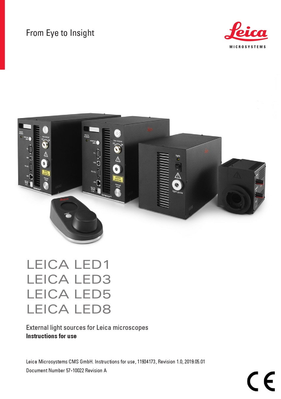 LEICA LED1 INSTRUCTIONS FOR USE MANUAL Pdf Download | ManualsLib