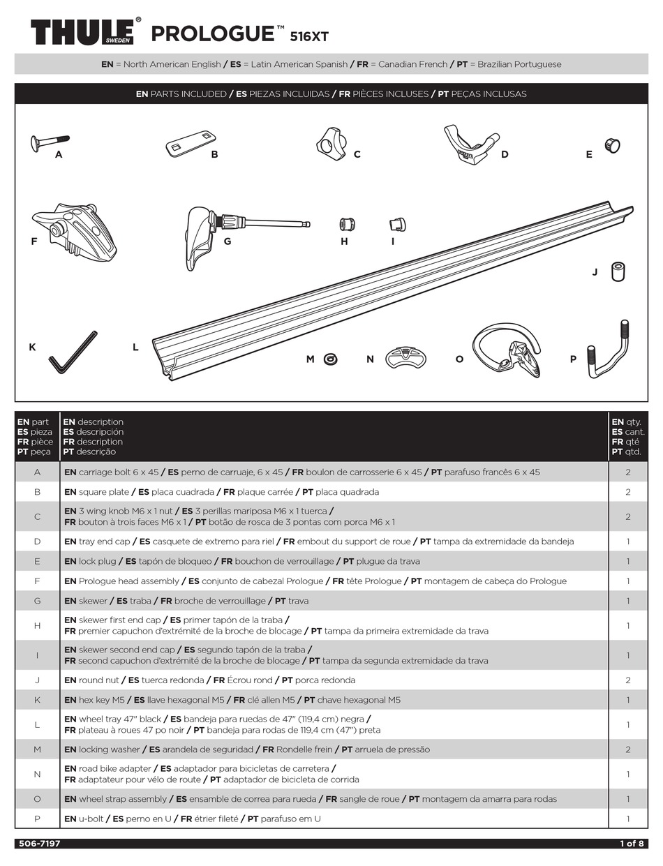 Thule deals prologue 516xt