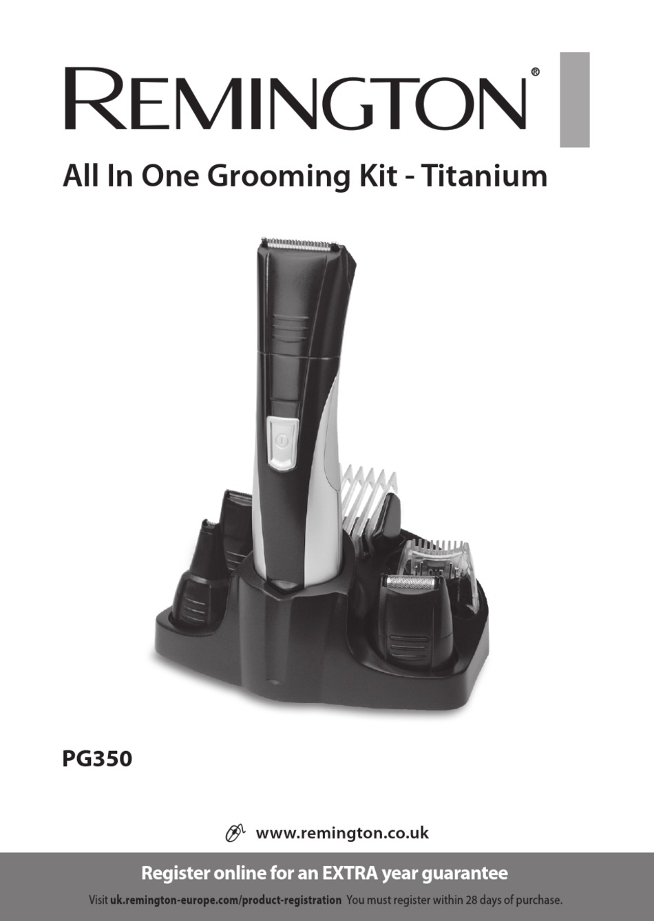 remington groom kit pg350