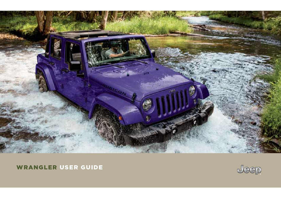 JEEP WRANGLER USER MANUAL Pdf Download | ManualsLib