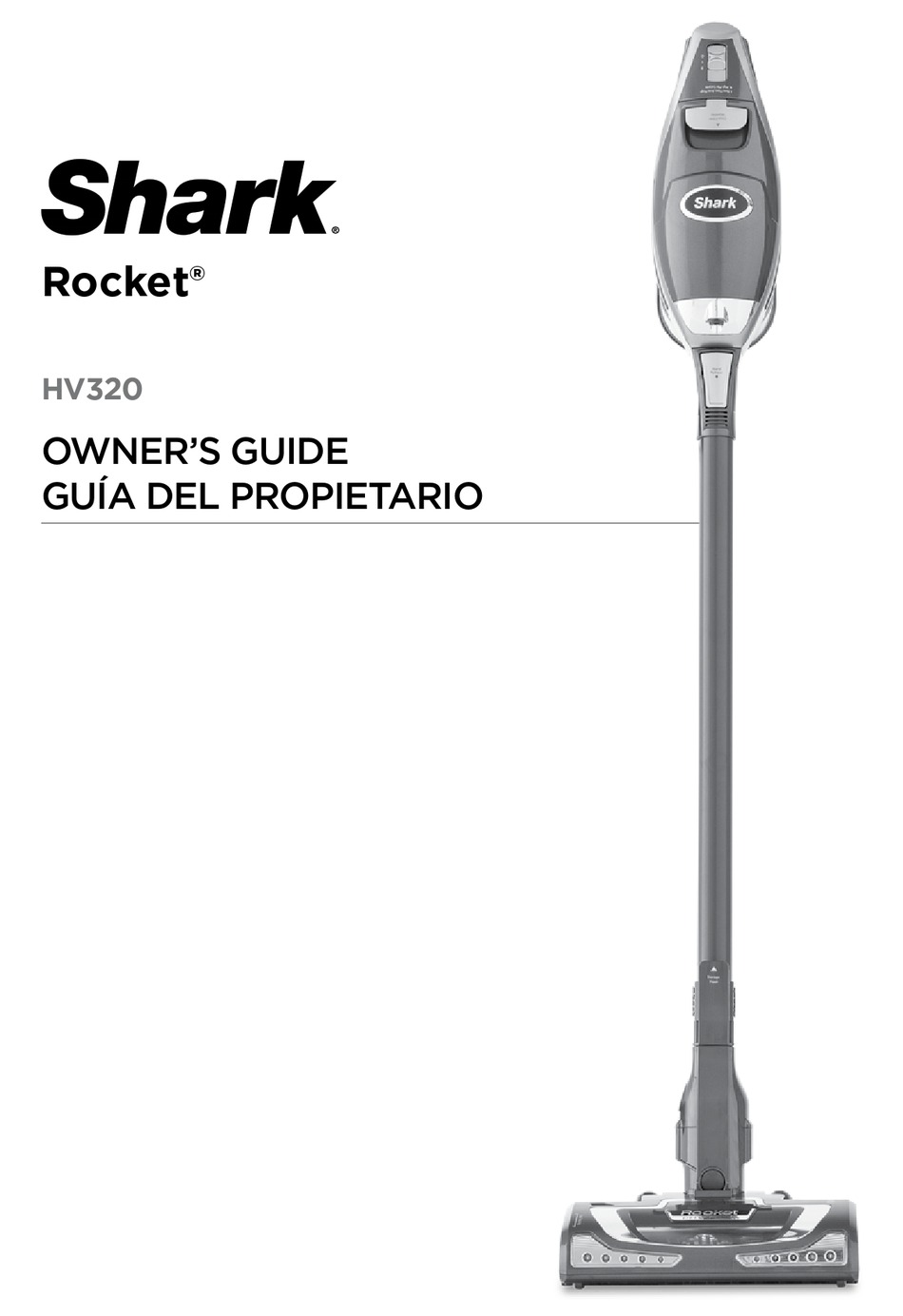 SHARK ROCKET HV320 OWNER