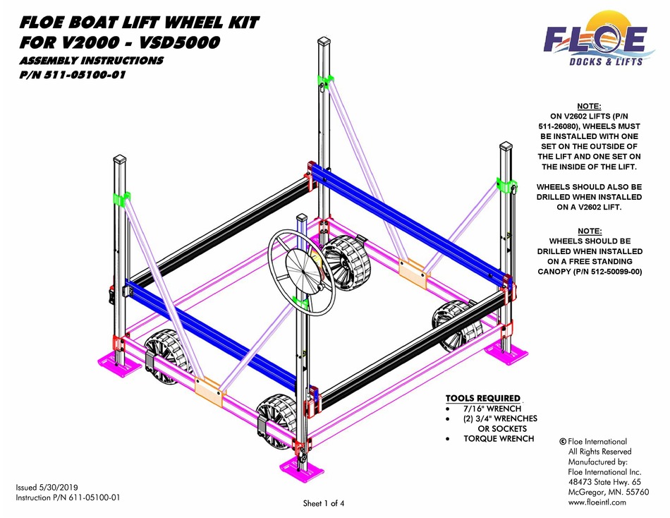 FLOE V2000 ASSEMBLY INSTRUCTION Pdf Download ManualsLib
